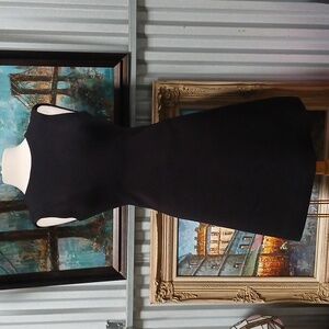 kate spade ♠️ stretch crepe flip dress Black Size 0